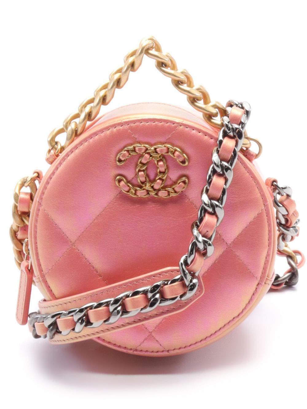 CHANEL Pre-Owned Chanel 19 两用手提包（2021-2022年典藏款） - 粉色