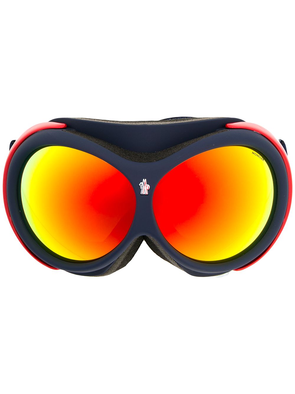 Moncler Eyewear 盟可睐 偏光镜片滑雪太阳眼镜 - 蓝色