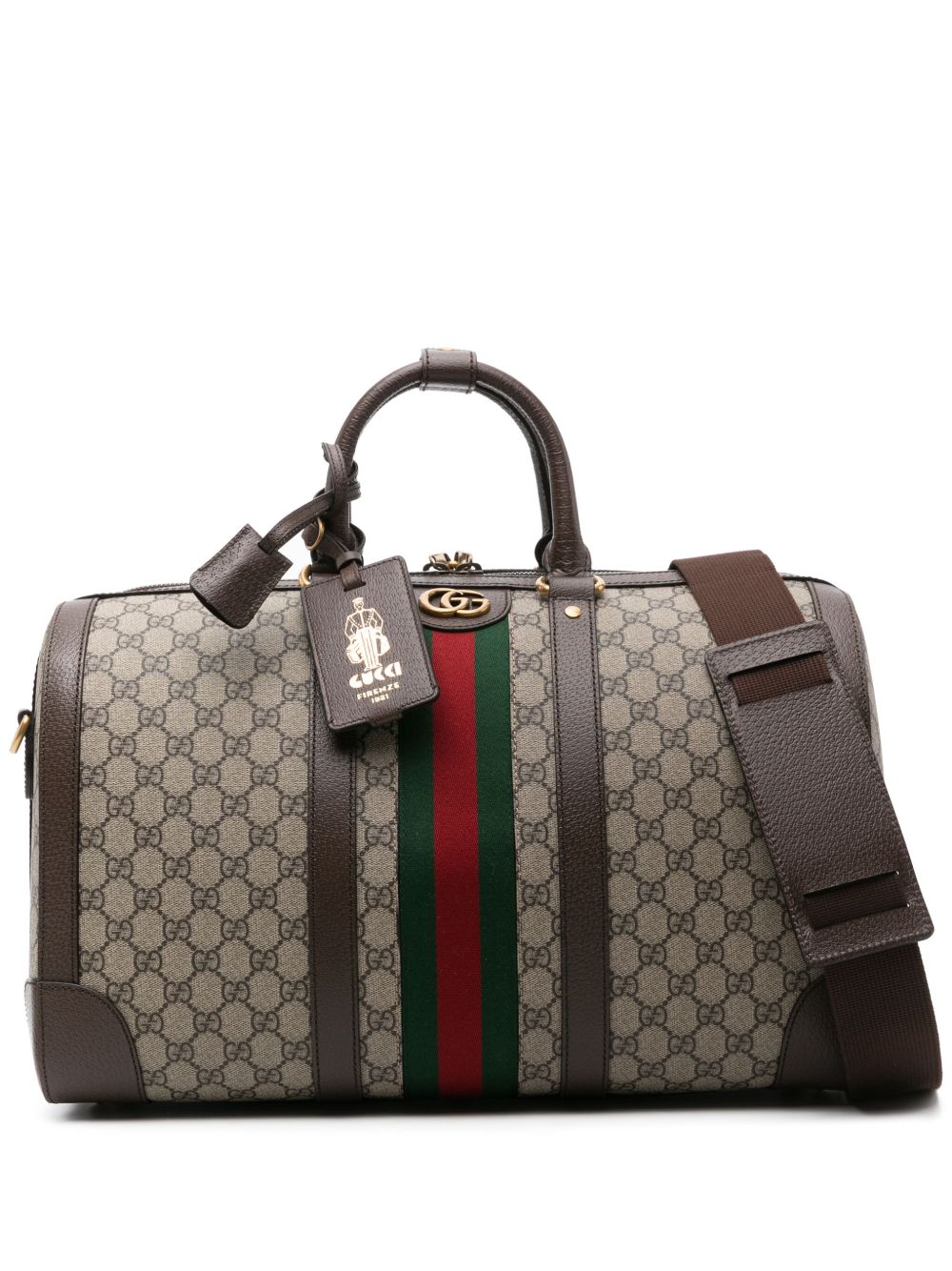 Gucci Savoy 小号旅行包 - 中性色