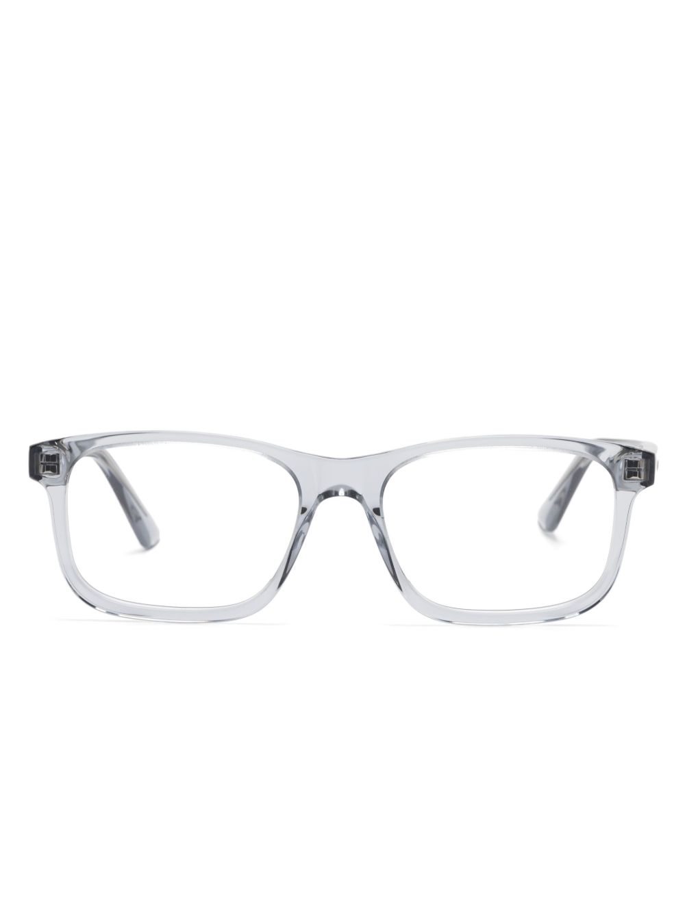 Alexander McQueen Eyewear AM0486O 眼镜 - 灰色