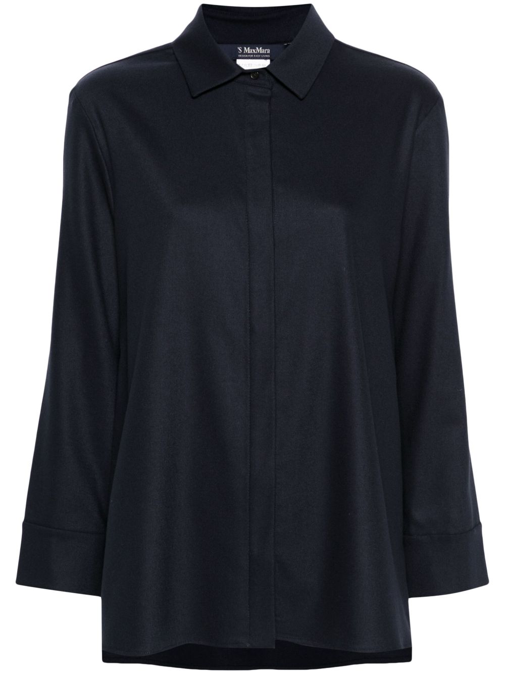 'S Max Mara Cara 衬衫 - 蓝色