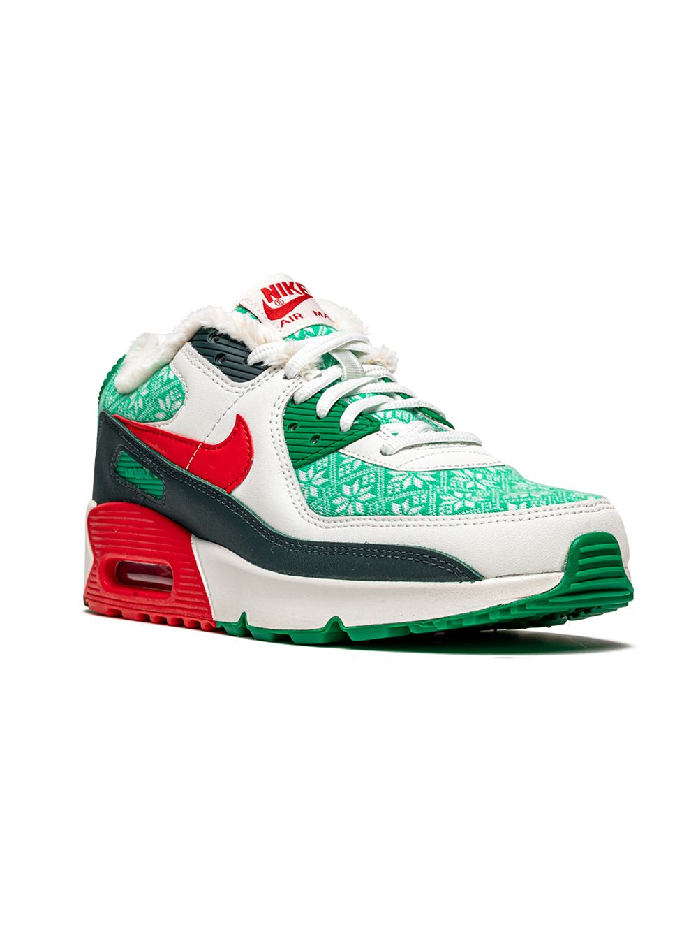 Nike Kids "Air Max 90 SE ""Christmas Edition"" 运动鞋" - 白色