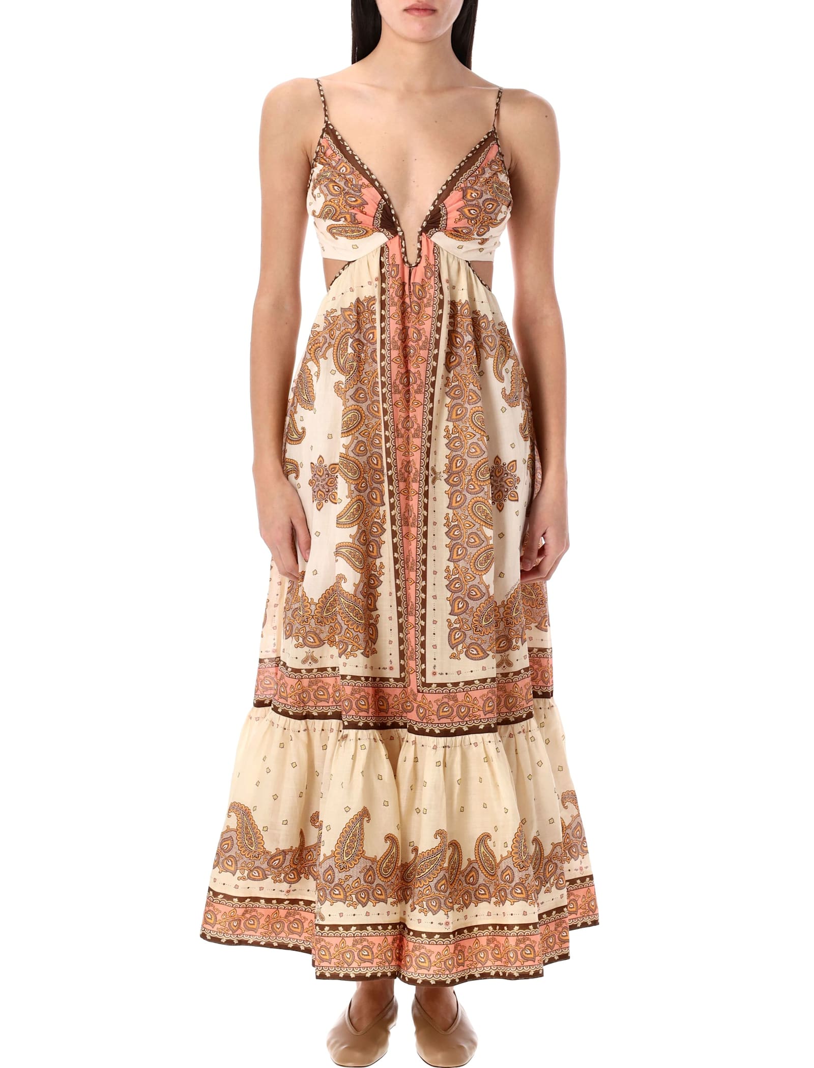 Zimmermann Maxine Ramie Dress