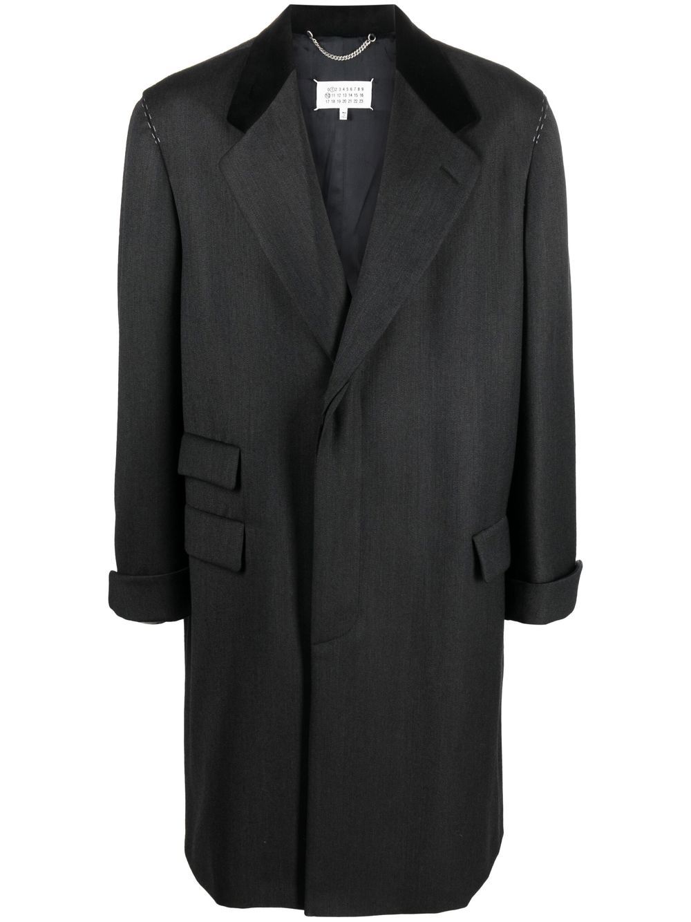 Maison Margiela Work-In-Progress 羊毛外套 - 灰色
