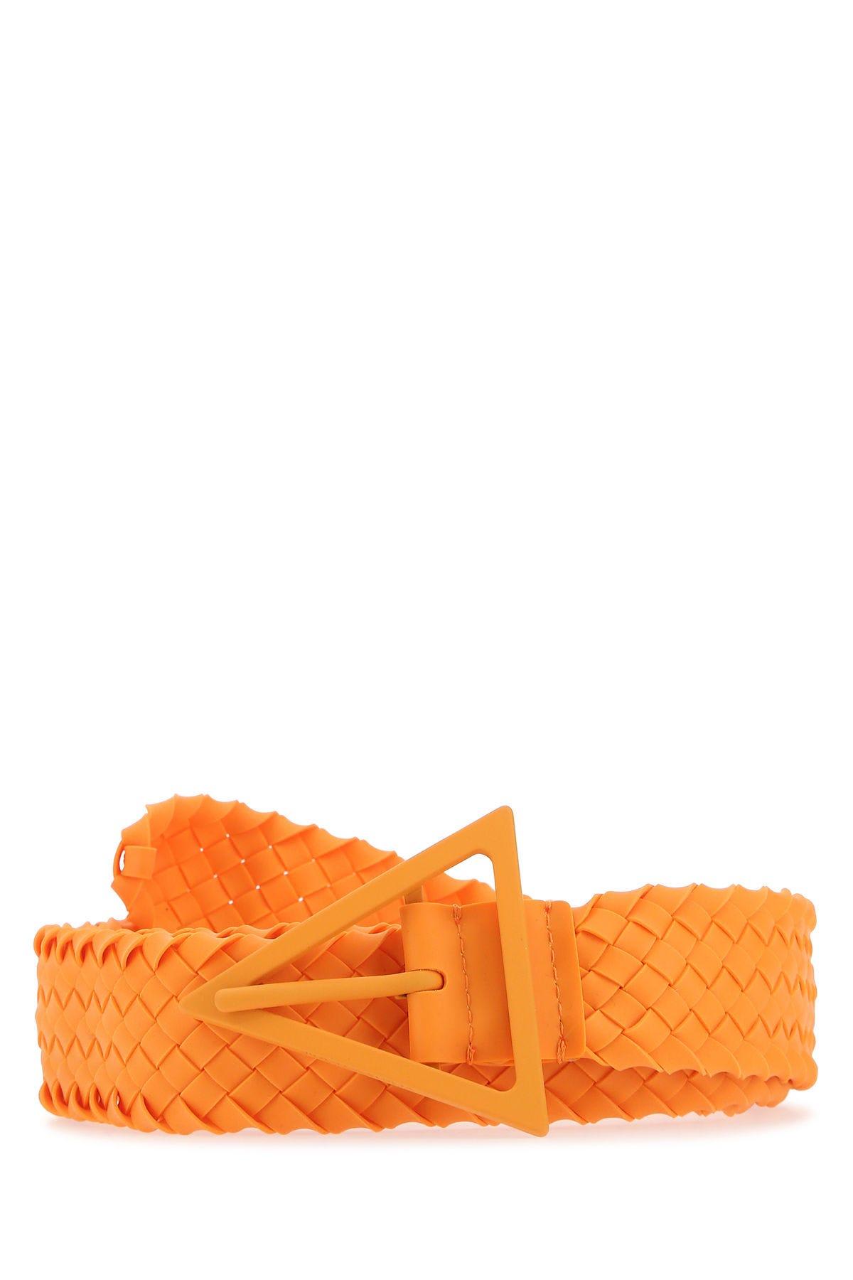 Bottega Veneta 橙色橡胶腰带