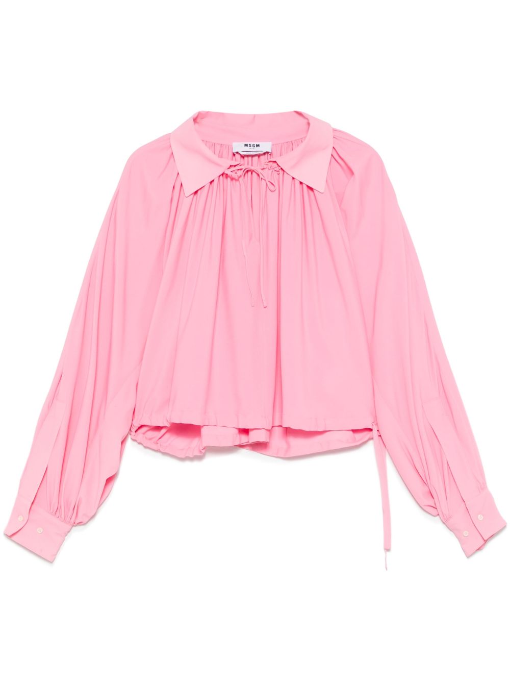 MSGM 双绉罩衫 - 粉色
