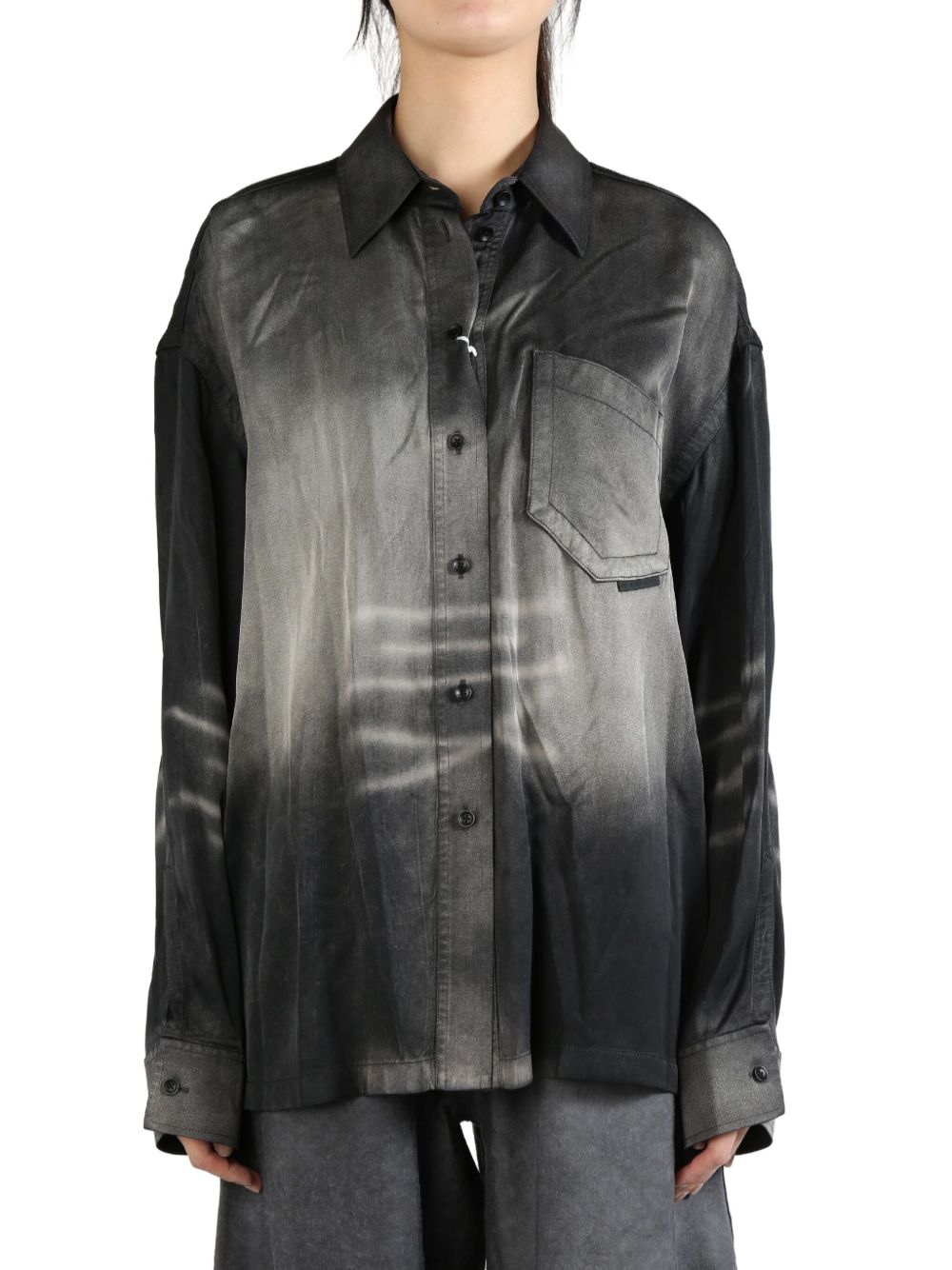 Alexander Wang creases shirt - 灰色