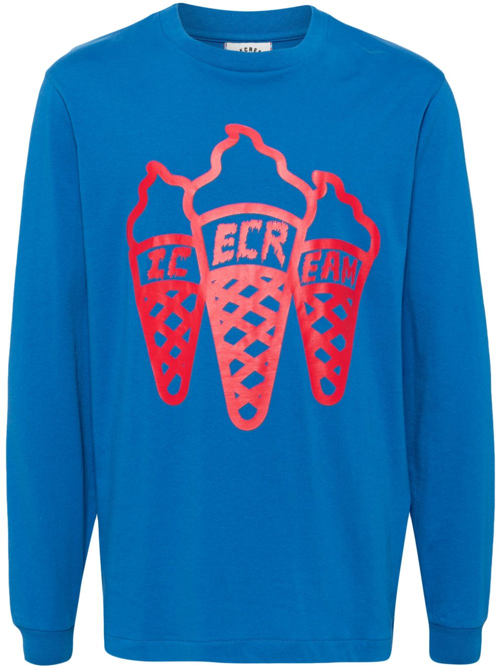 ICECREAM Three Cone T恤 - 蓝色
