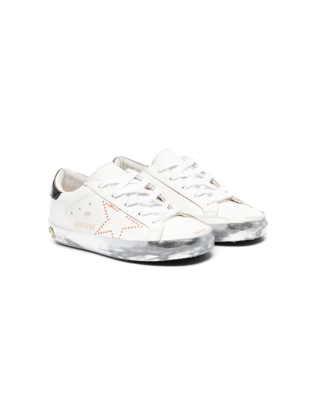 Golden Goose Kids Super-Star 低帮运动鞋 - 白色