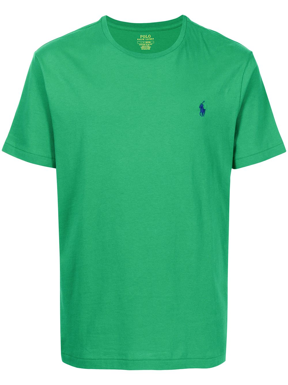 Polo Ralph Lauren logo刺绣T恤 - 绿色