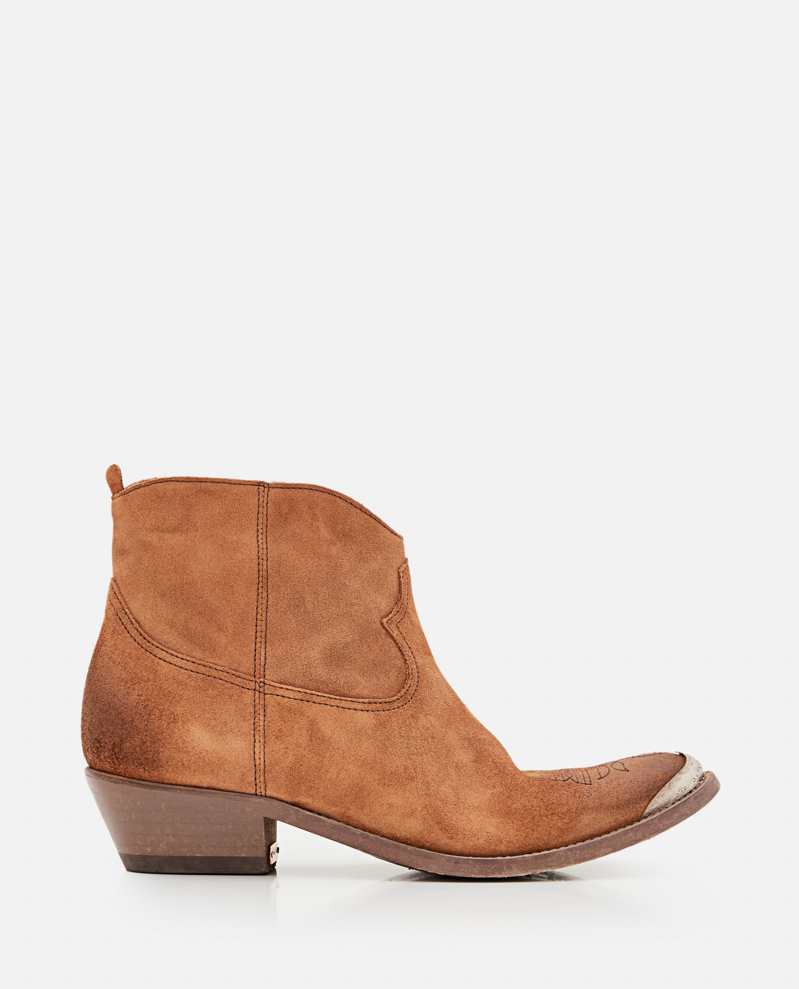 Golden Goose Leather Ankle Boots