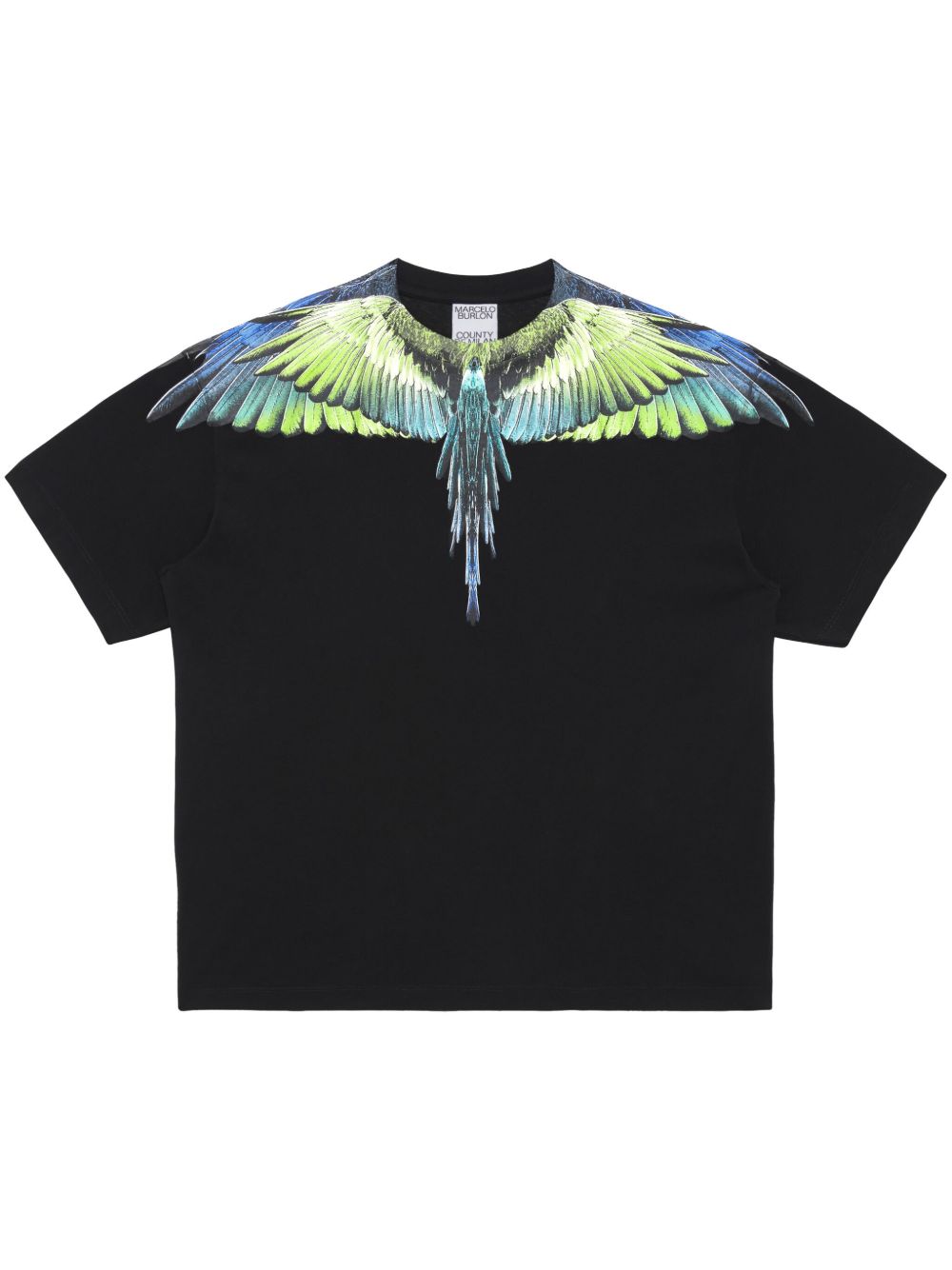 Marcelo Burlon County of Milan Icon Wings 棉T恤 - 黑色