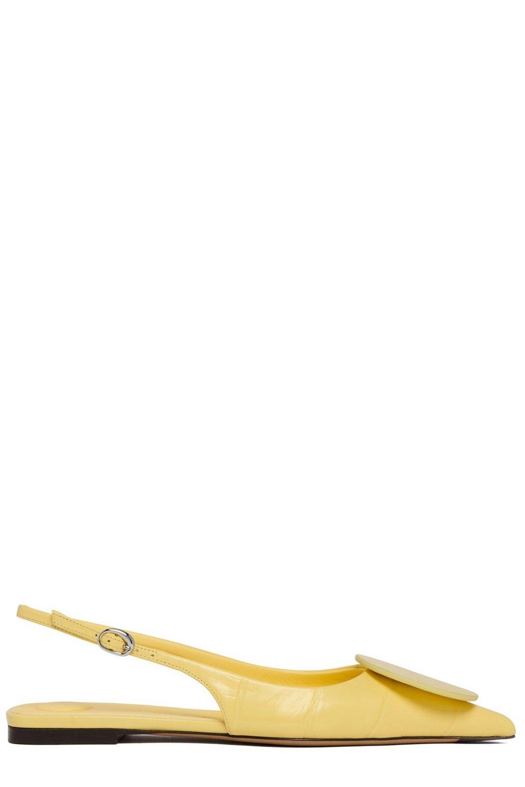Jacquemus Pointed Toe Slingback Flats