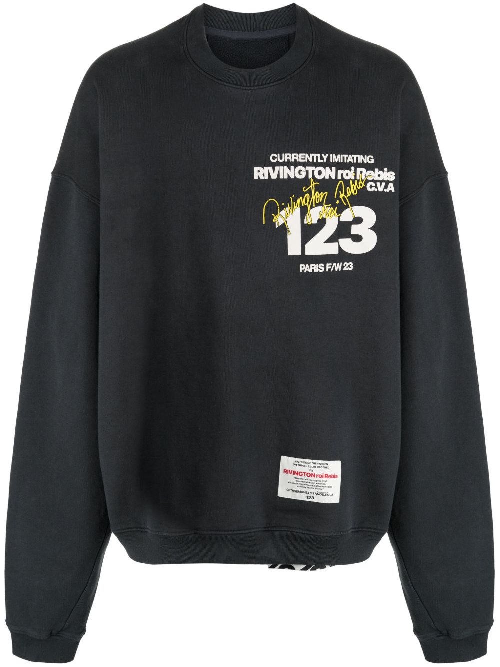 RRR123 CVA Imitation of Paris 卫衣 - 灰色
