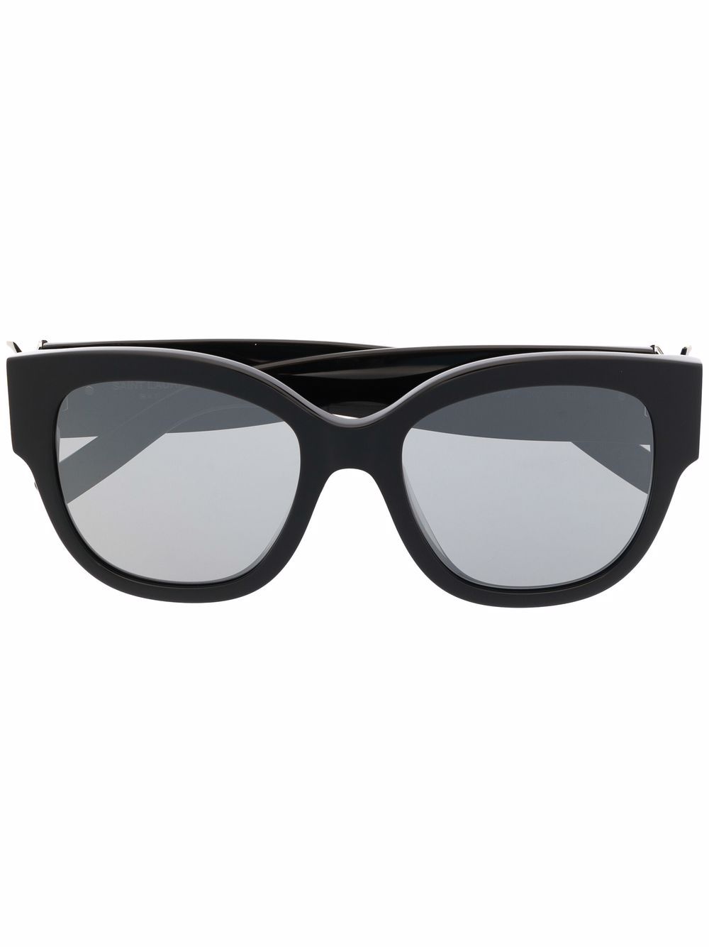 Saint Laurent Eyewear 圣罗兰 超大猫眼框太阳眼镜 - 黑色