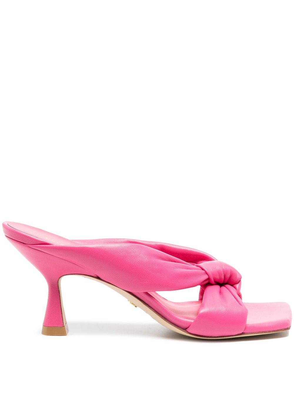 Stuart Weitzman 方头套穿式凉鞋 - 粉色