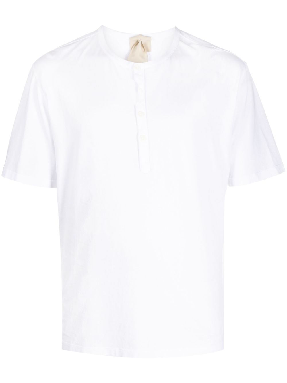 Ten C Henley 棉T恤 - 白色