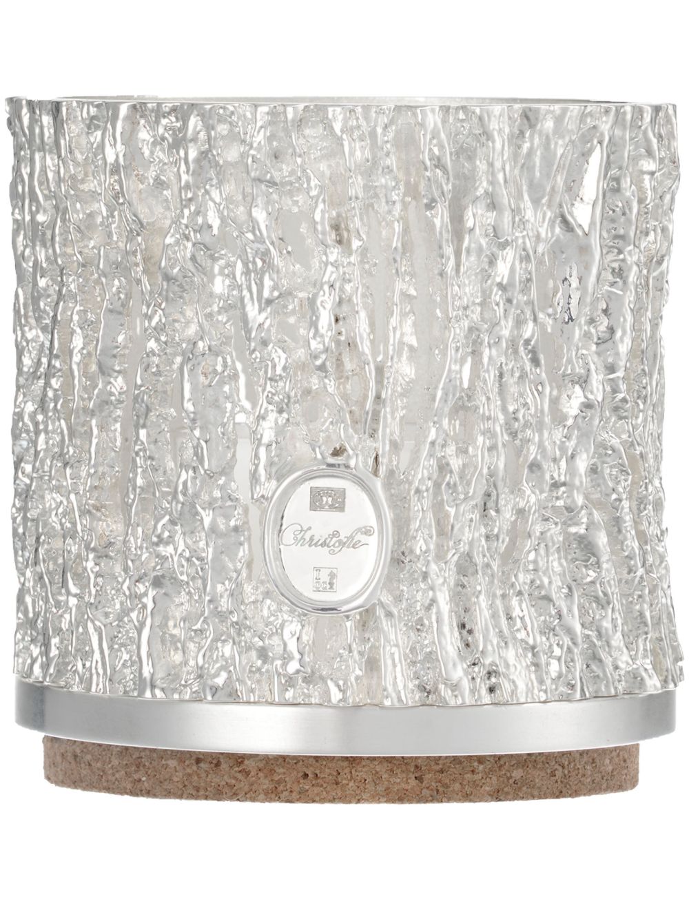 Christofle small Hurricane scented candle - 银色