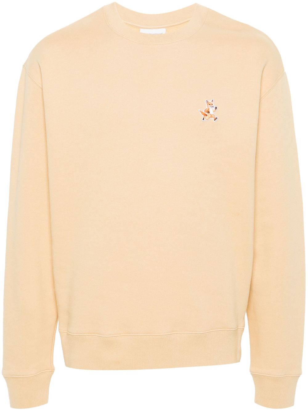 Maison Kitsuné Speedy Fox 棉卫衣 - 黄色