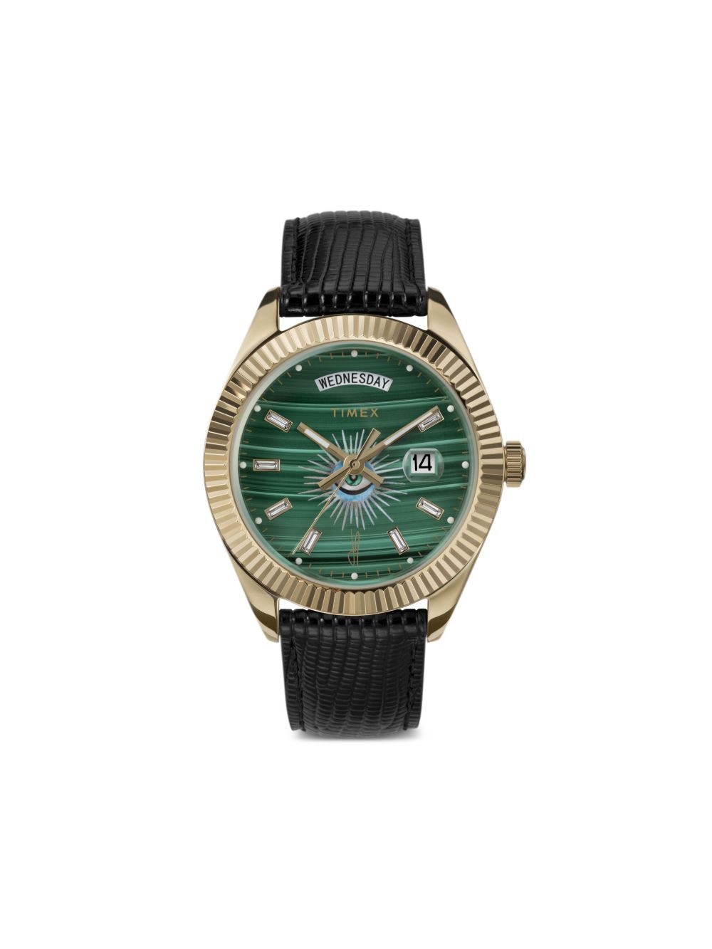 TIMEX x Jacquie Aiche Golden Eye 41毫米腕表 - 绿色