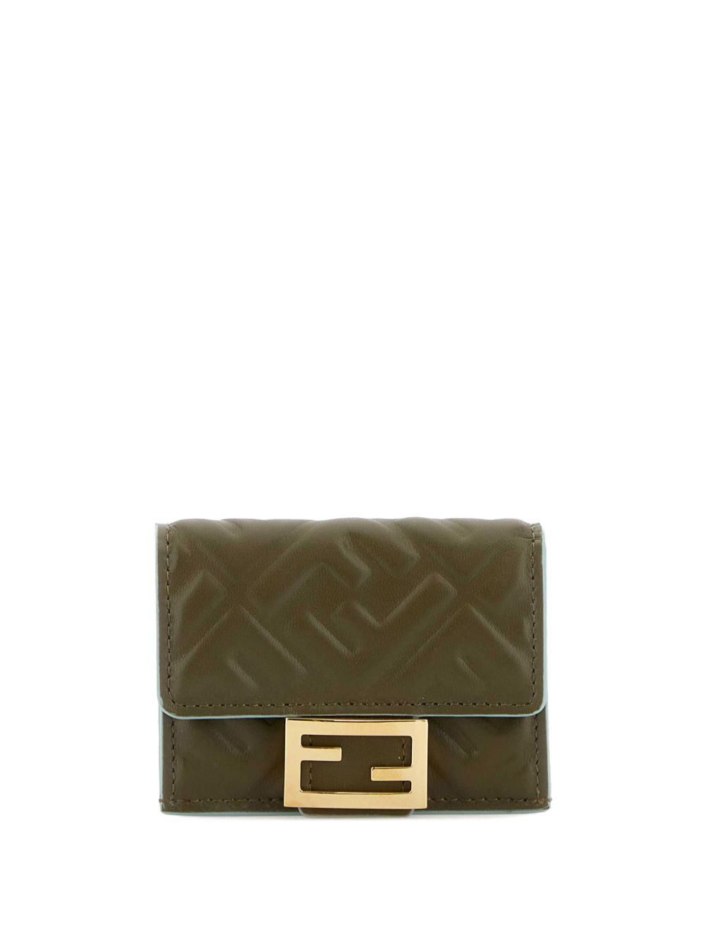FENDI Baguette 钱包 - 绿色