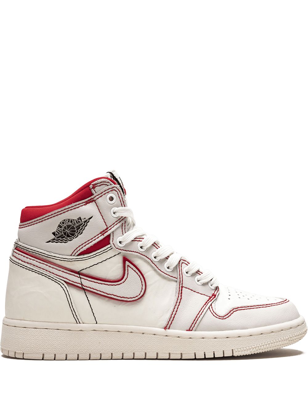 Jordan Kids Air Jordan 1 Retro High OG运动鞋 - 白色