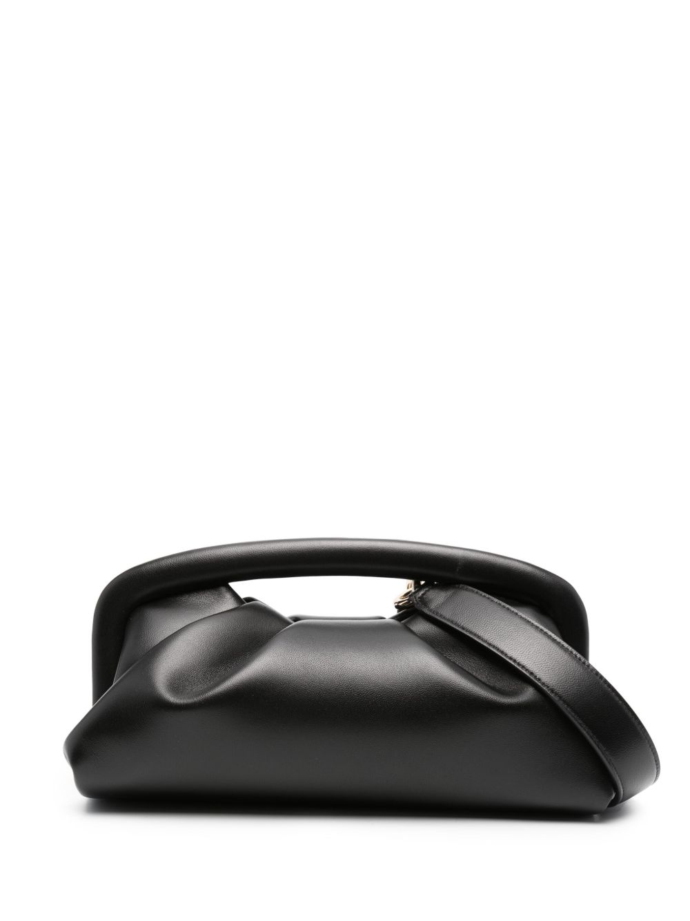 Stuart Weitzman Moda Frame 皮质小袋 - 黑色