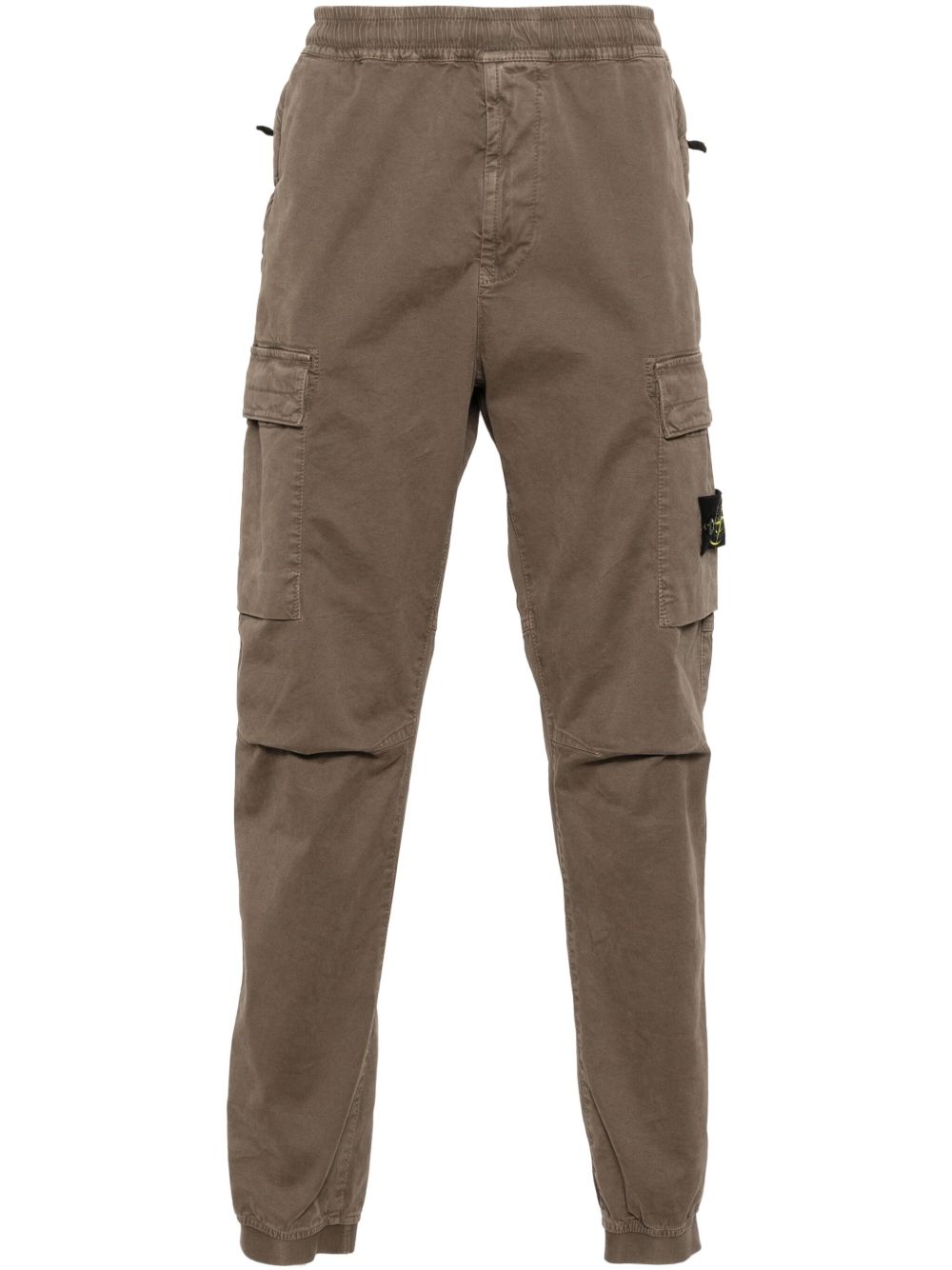Stone Island 罗盘徽章工装裤 - 绿色