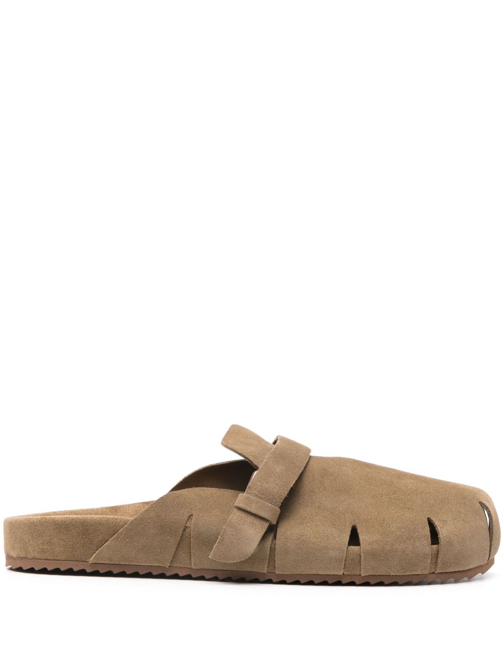 Ancient Greek Sandals Atlas 穆勒鞋 - 绿色