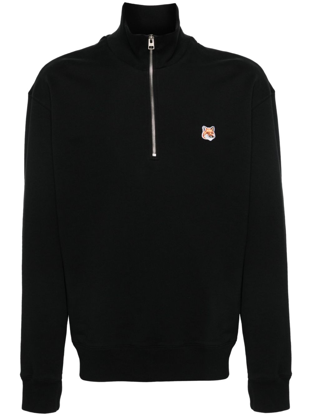 Maison Kitsuné Fox Head 棉卫衣 - 黑色