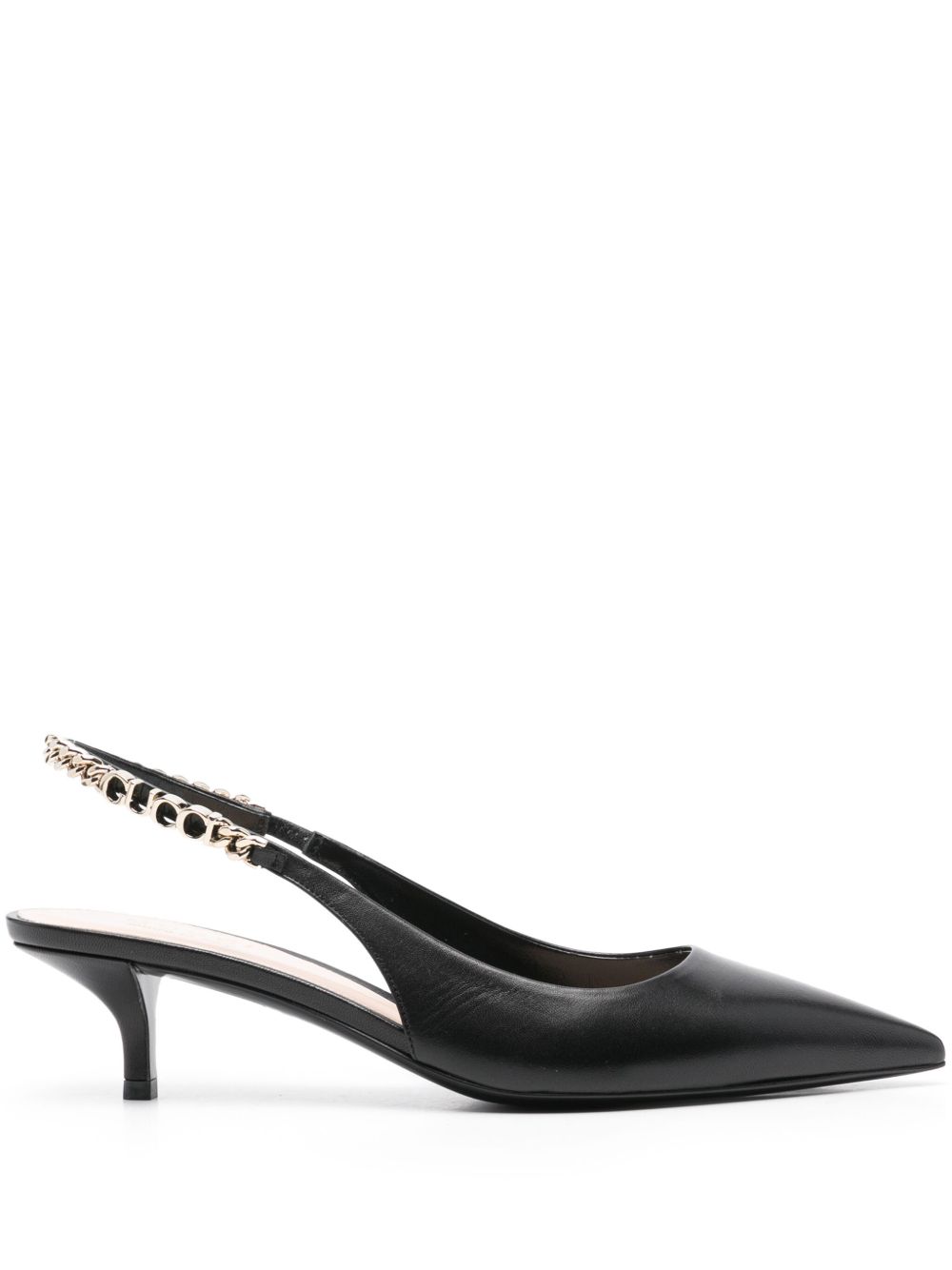 Gucci Gucci Signoria 低跟鞋（4.5厘米） - 黑色