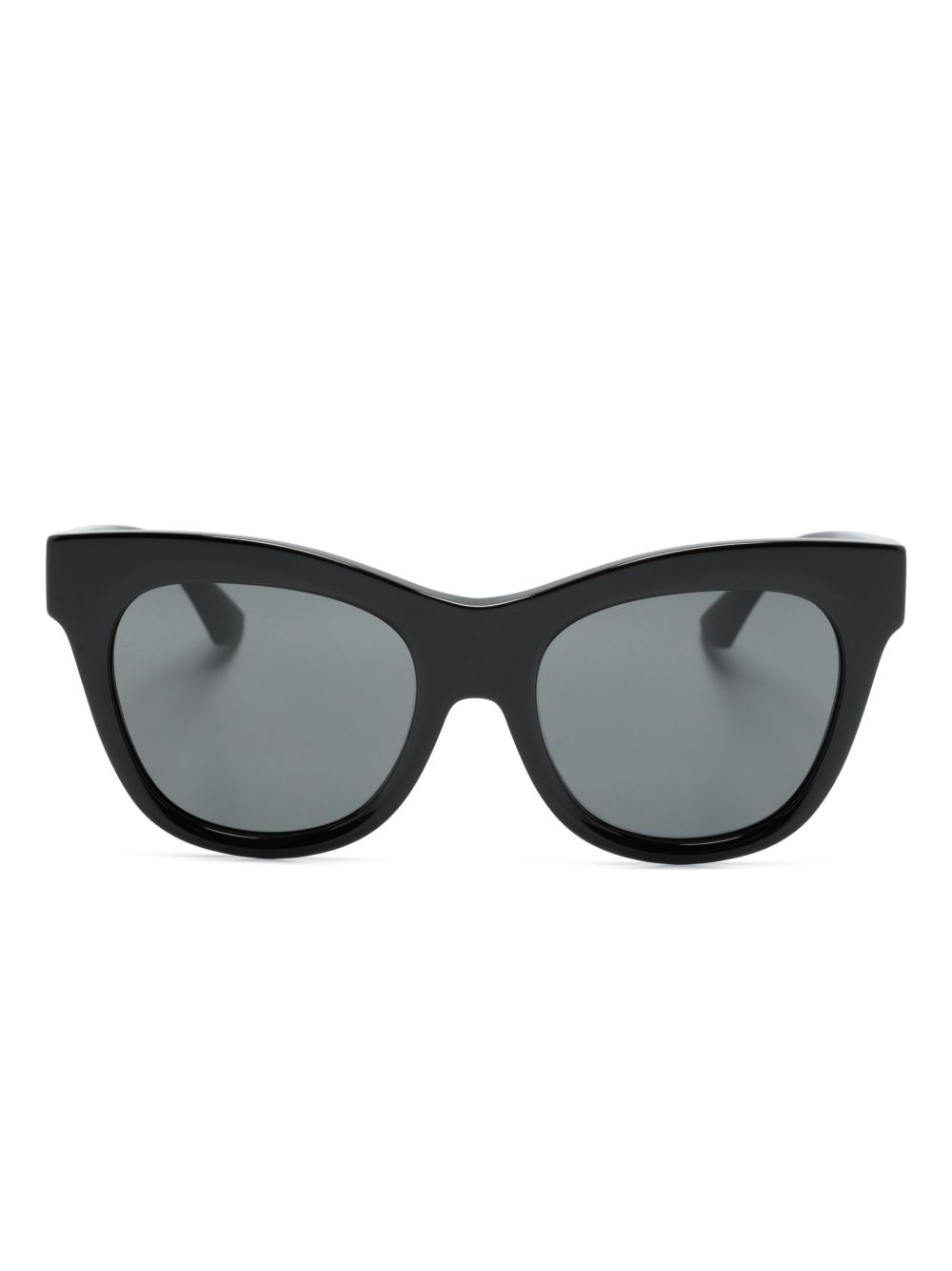 Burberry Eyewear 蝴蝶形镜框太阳眼镜 - 黑色