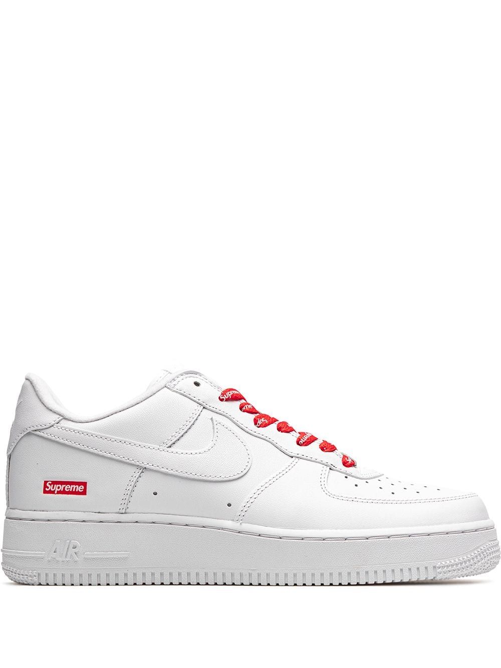Nike x Supreme Air Force 1 滑板鞋 - 白色