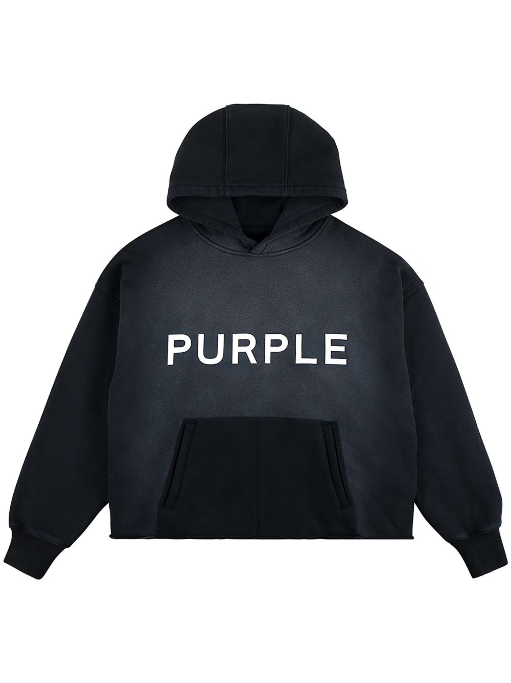 Purple Brand Wordmark 连帽衫 - 黑色