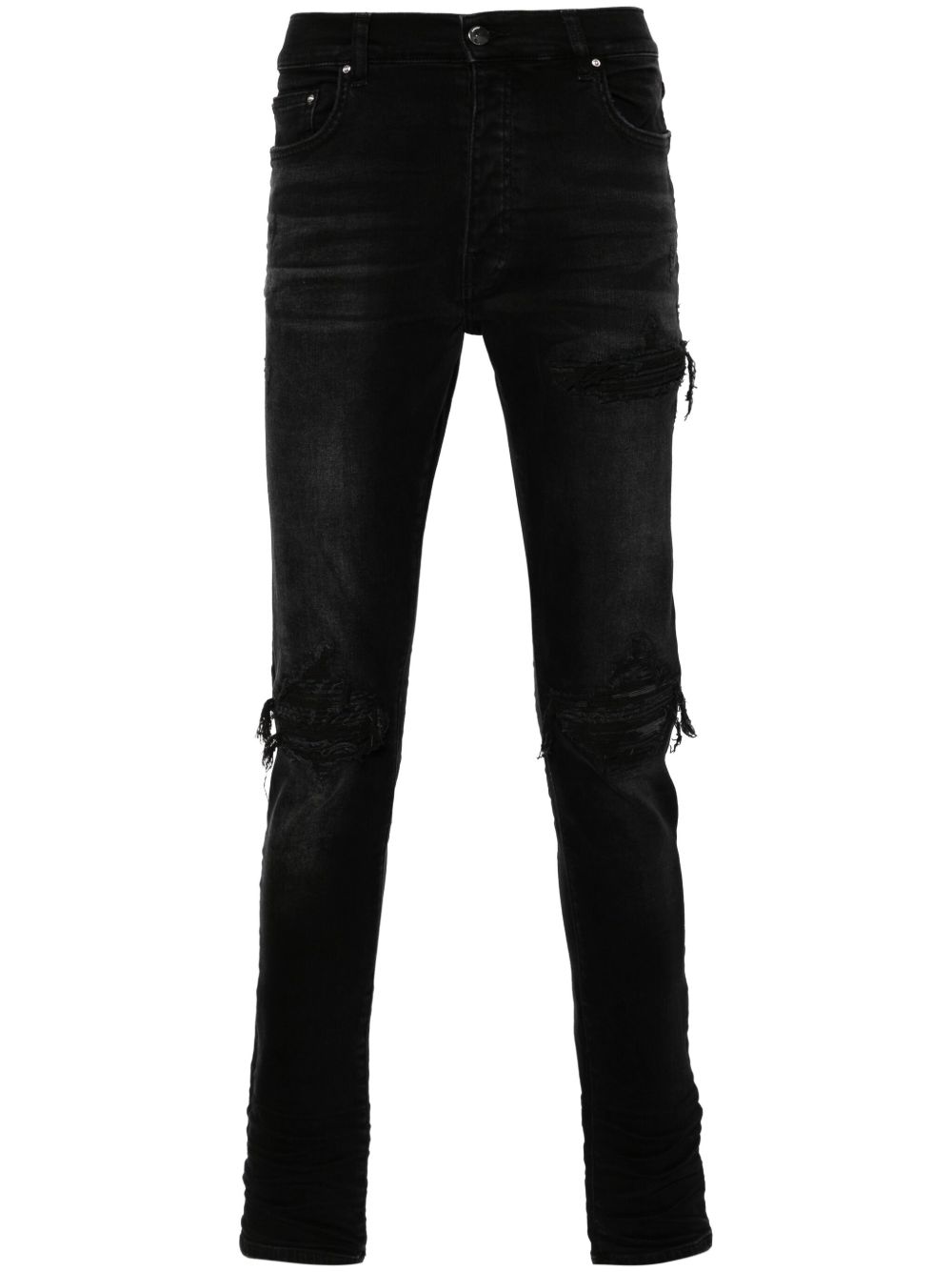 AMIRI MX1 Bandana Jacquard 牛仔裤 - 黑色