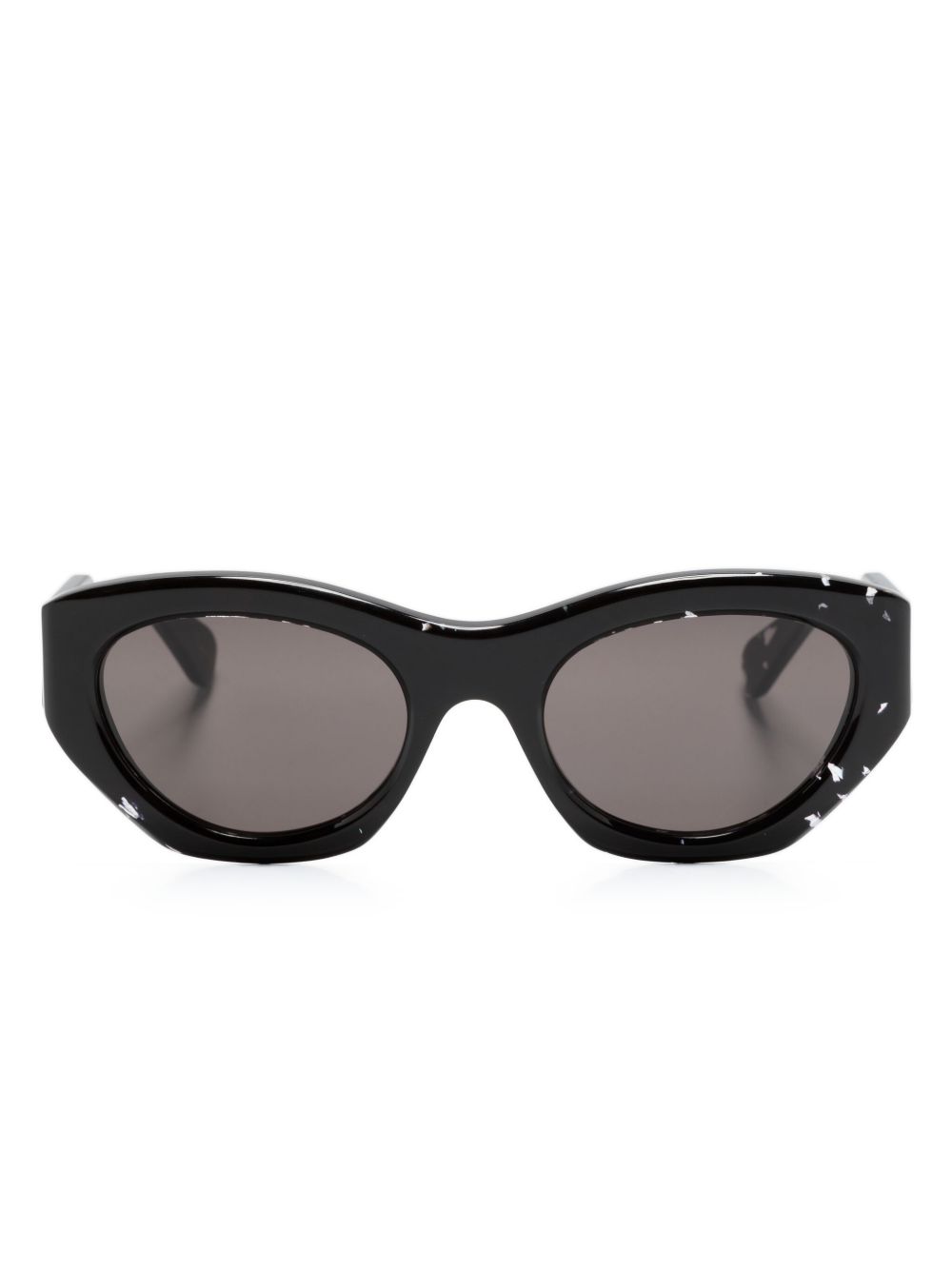 Chloé Eyewear 蝴蝶形镜框太阳眼镜 - 黑色