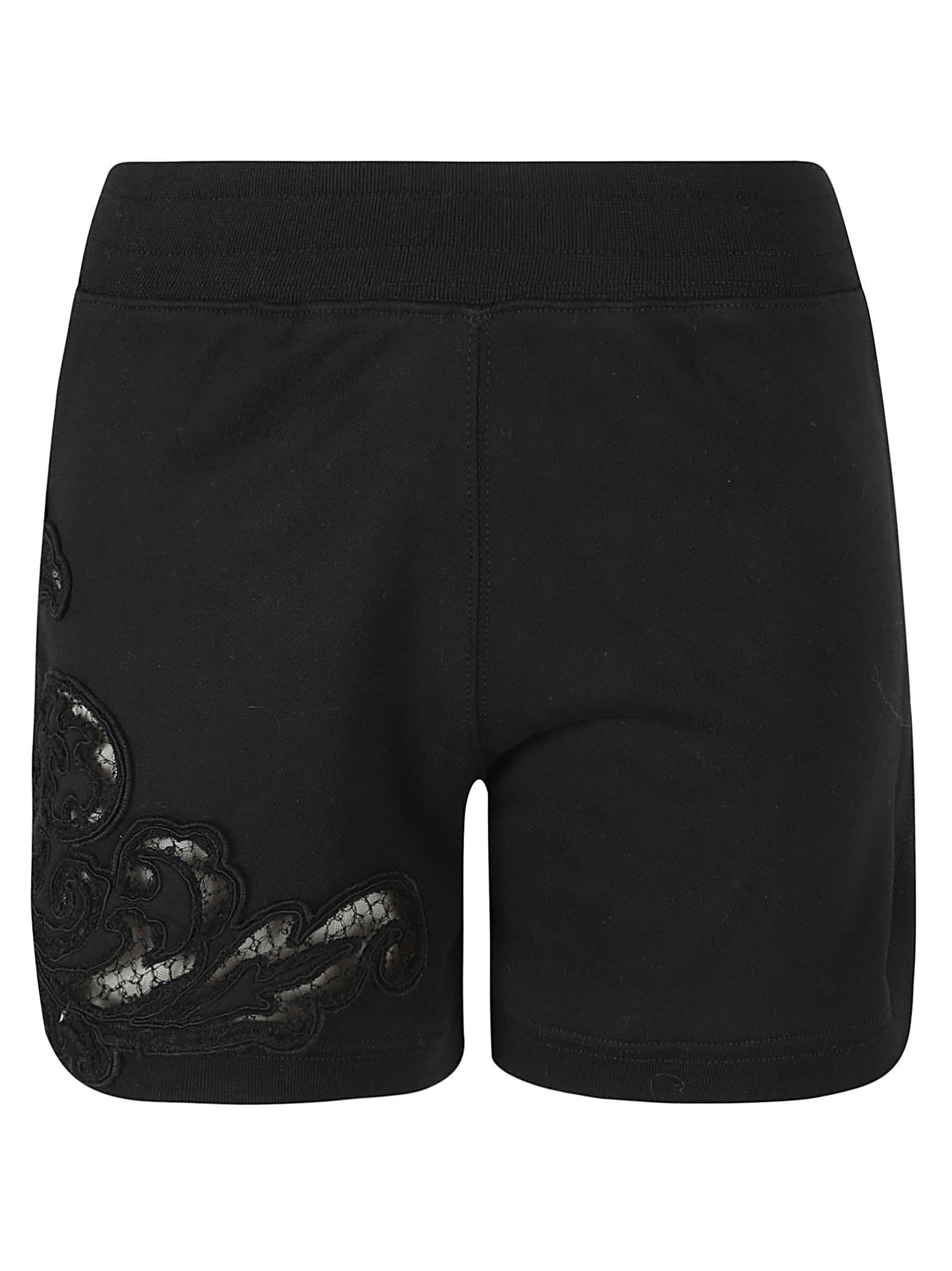Ermanno Scervino Ribbed Waist Shorts