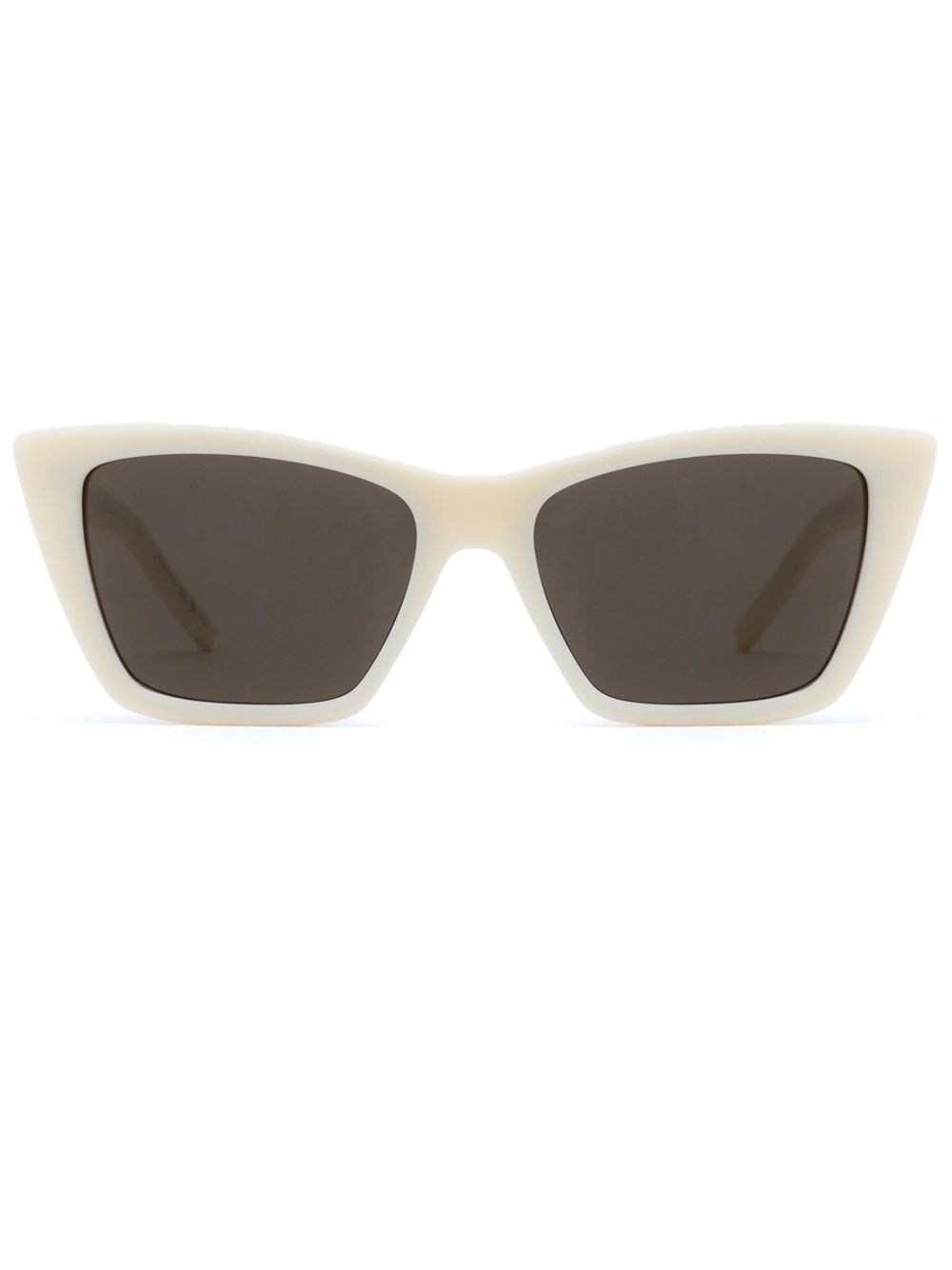 Saint Laurent Eyewear Mica 猫眼框太阳眼镜 - 白色