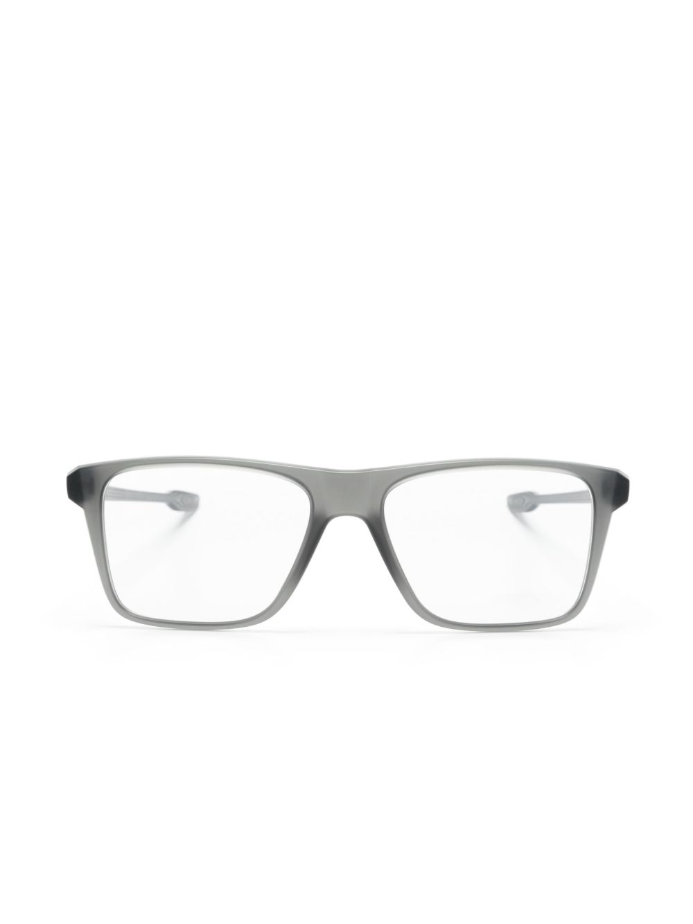 Oakley Satin 方框哑光眼镜 - 灰色