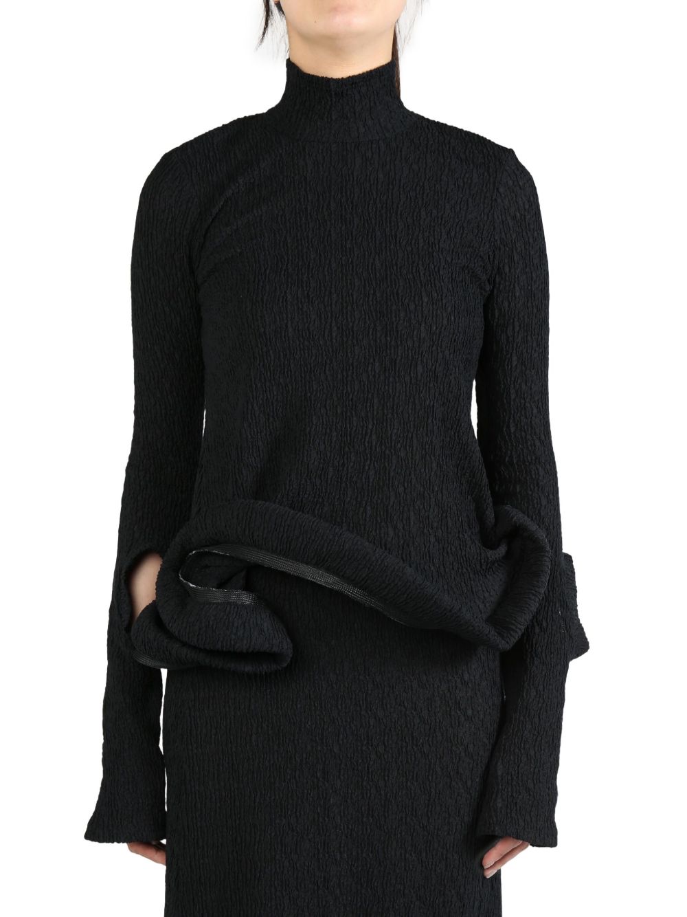 Melitta Baumeister ruffle top - 黑色