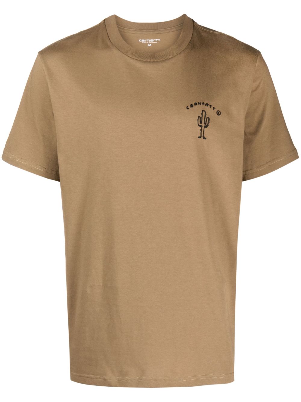 Carhartt WIP Frontier logo印花T恤 - 褐色