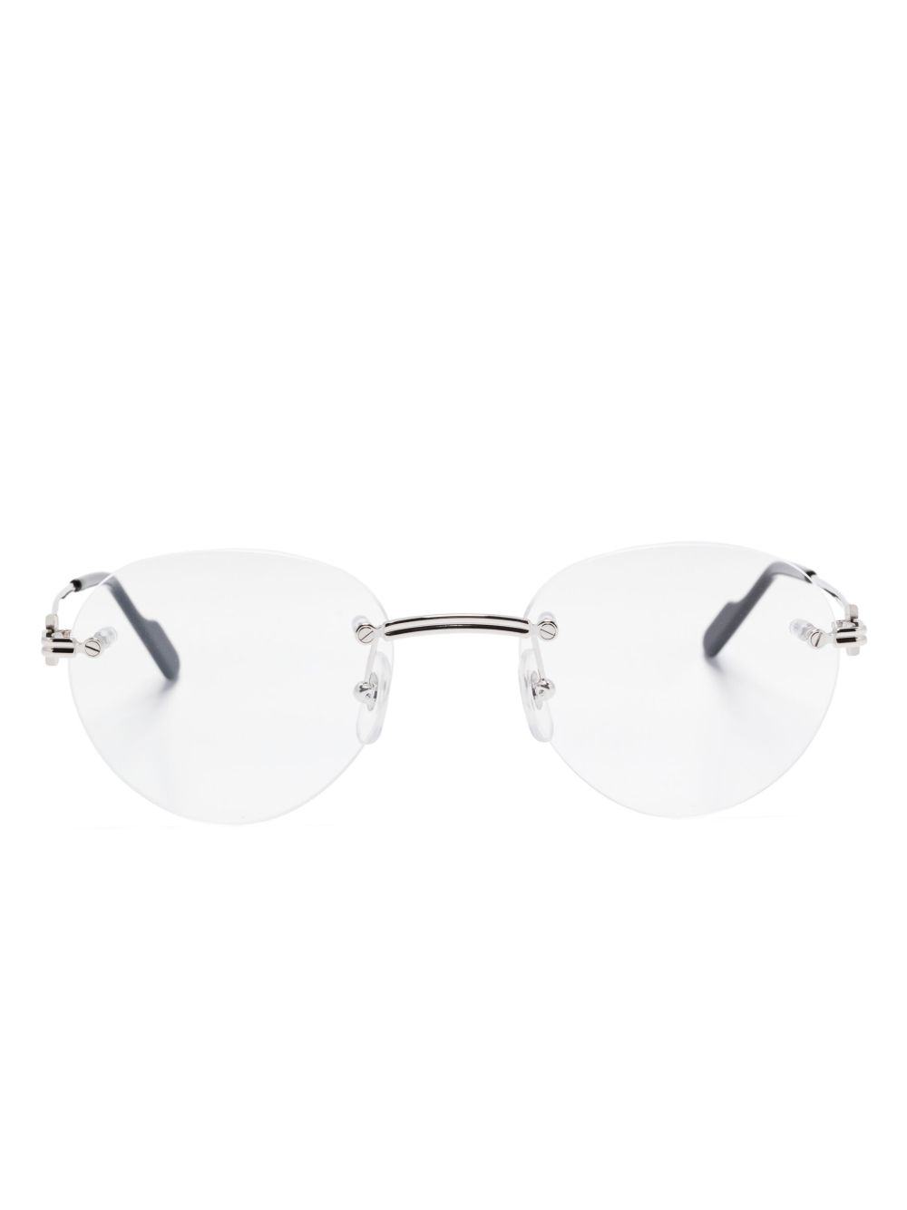 Cartier Eyewear CT0514O 眼镜 - 银色