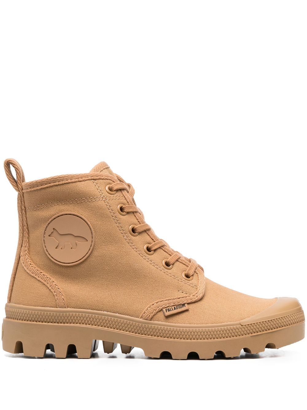 Maison Kitsuné x Palladium 高帮运动鞋 - 褐色