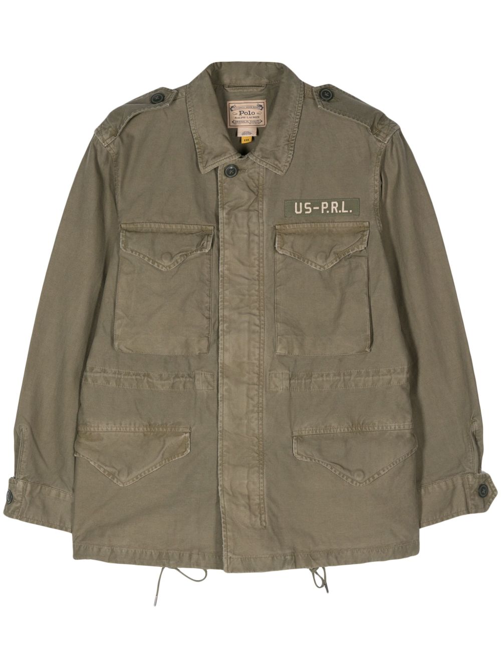 Polo Ralph Lauren 多个口袋肩章夹克 - 绿色
