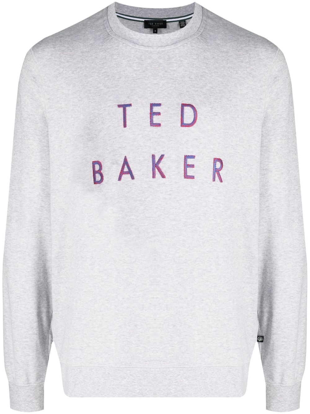 Ted Baker Sonics logo刺绣卫衣 - 灰色