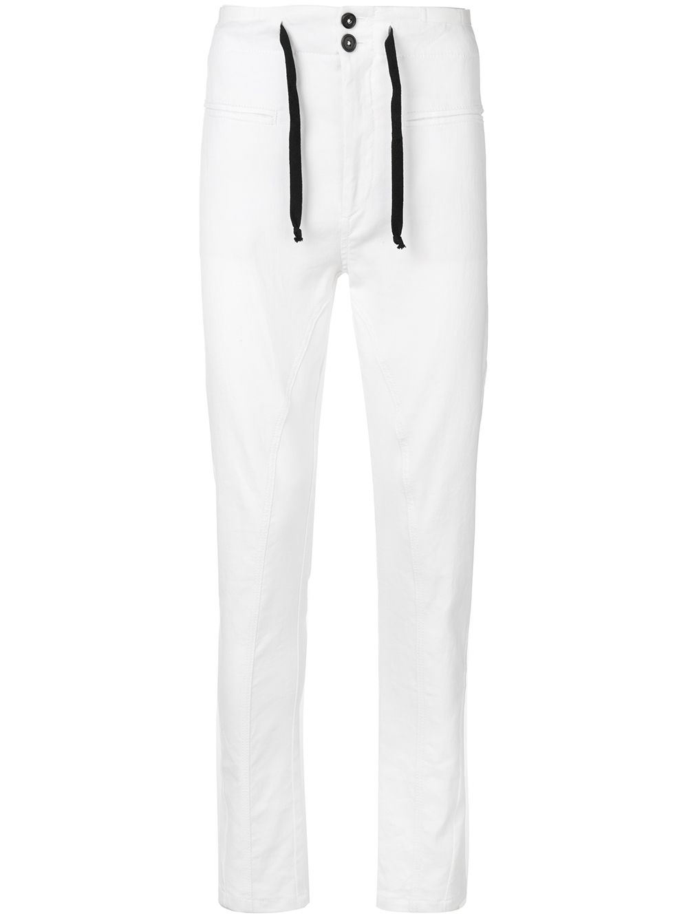 Ann Demeulemeester 修身长裤 - 白色