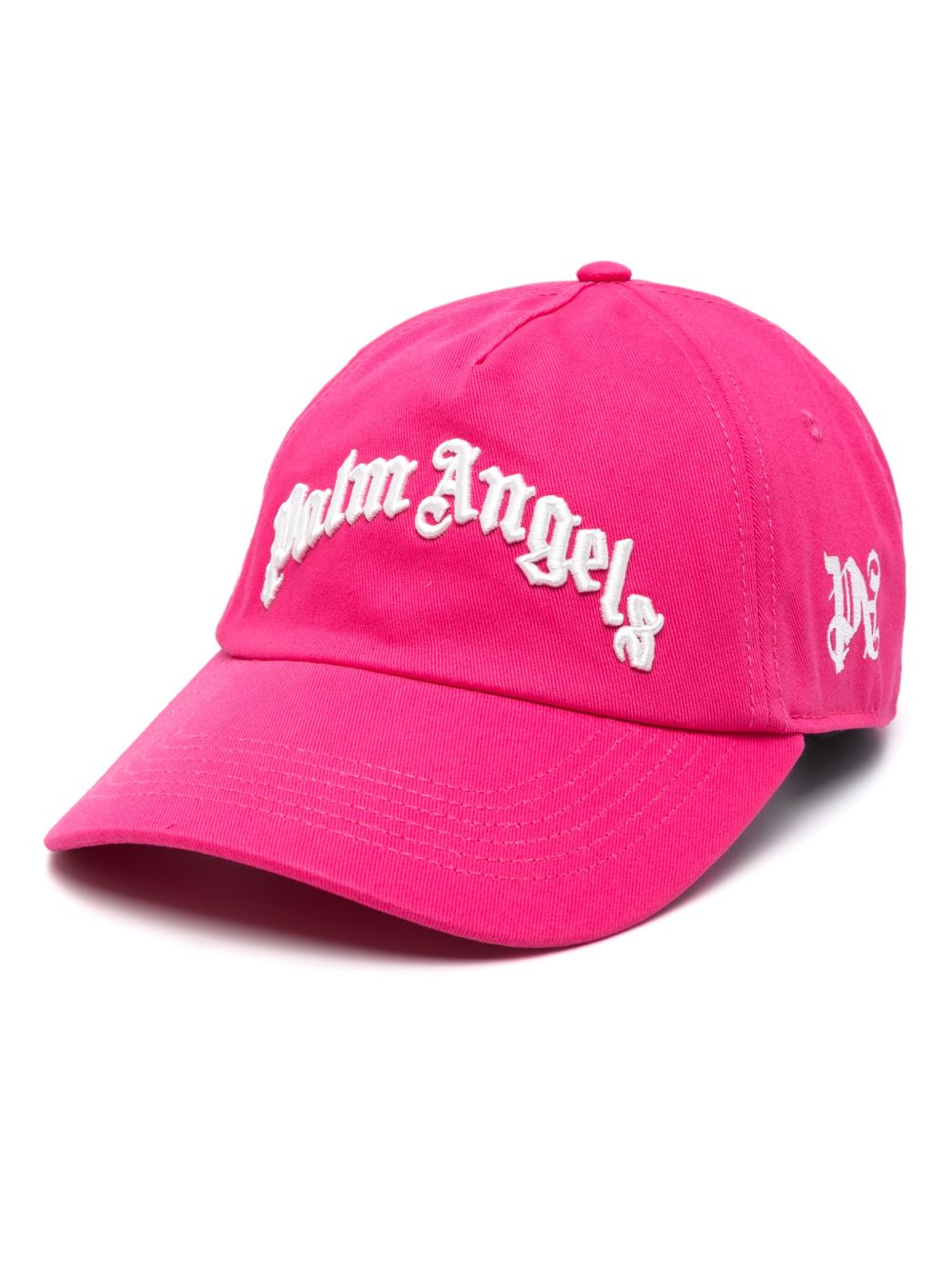 Palm Angels Curved Logo 棒球帽 - 粉色