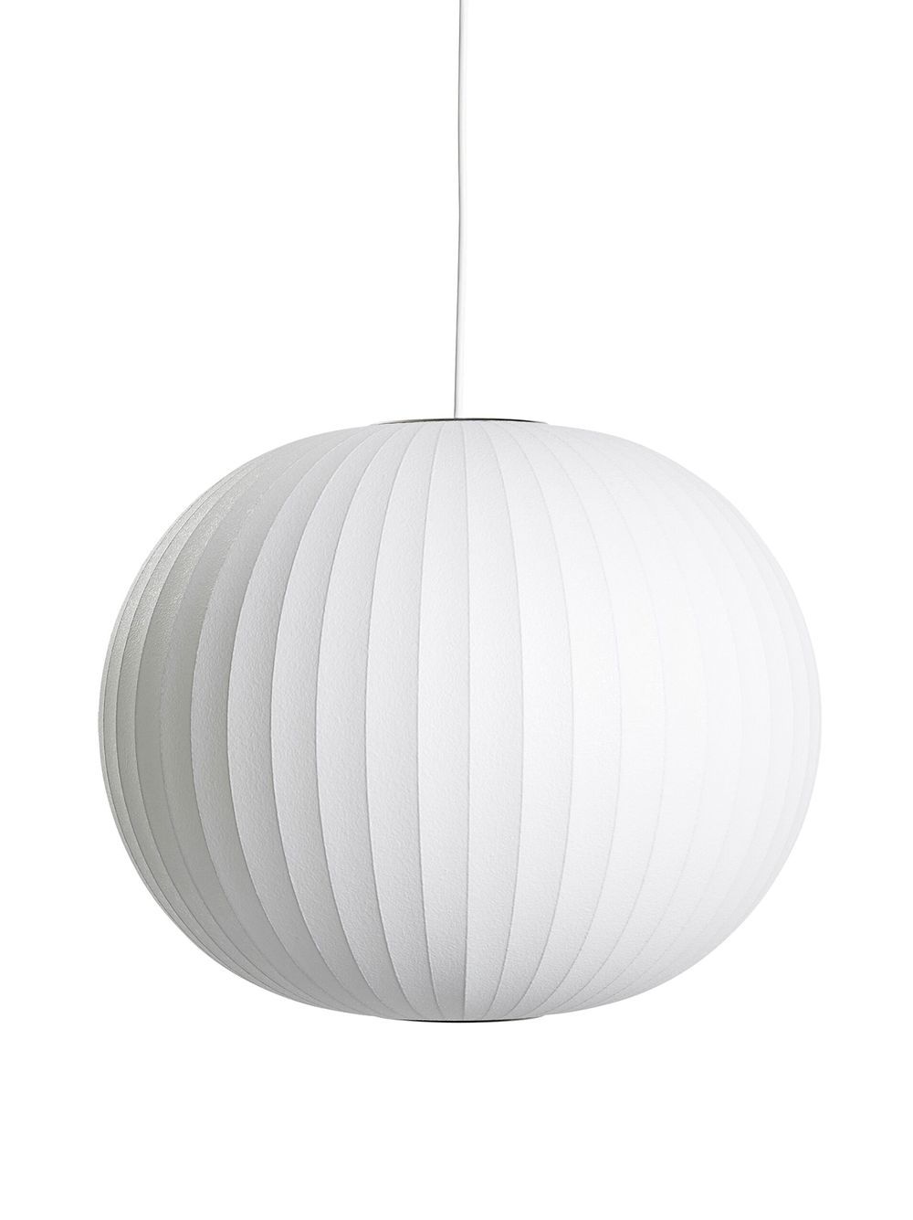 HAY Nelson Ball Bubble 中号吊灯 - 白色