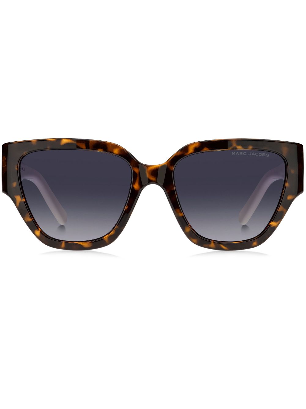 Marc Jacobs Eyewear 方框太阳眼镜 - 褐色