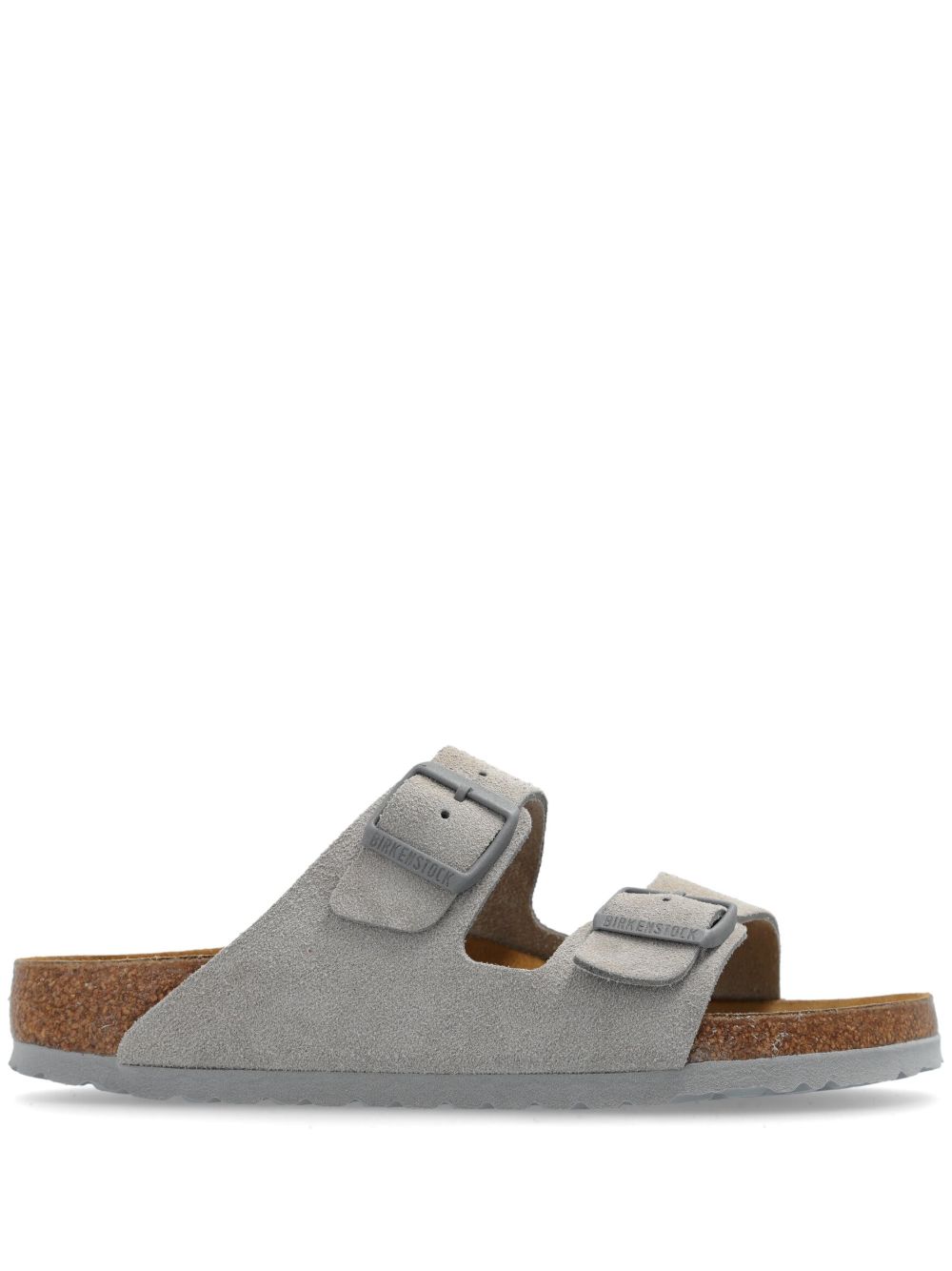 Birkenstock Arizona 绒面皮凉鞋 - 灰色